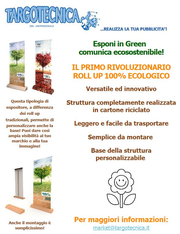 Il roll up ecologico